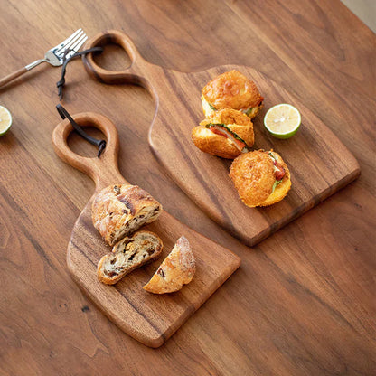 Double-Sided Cutting and Serving Board with Handle - view 4
