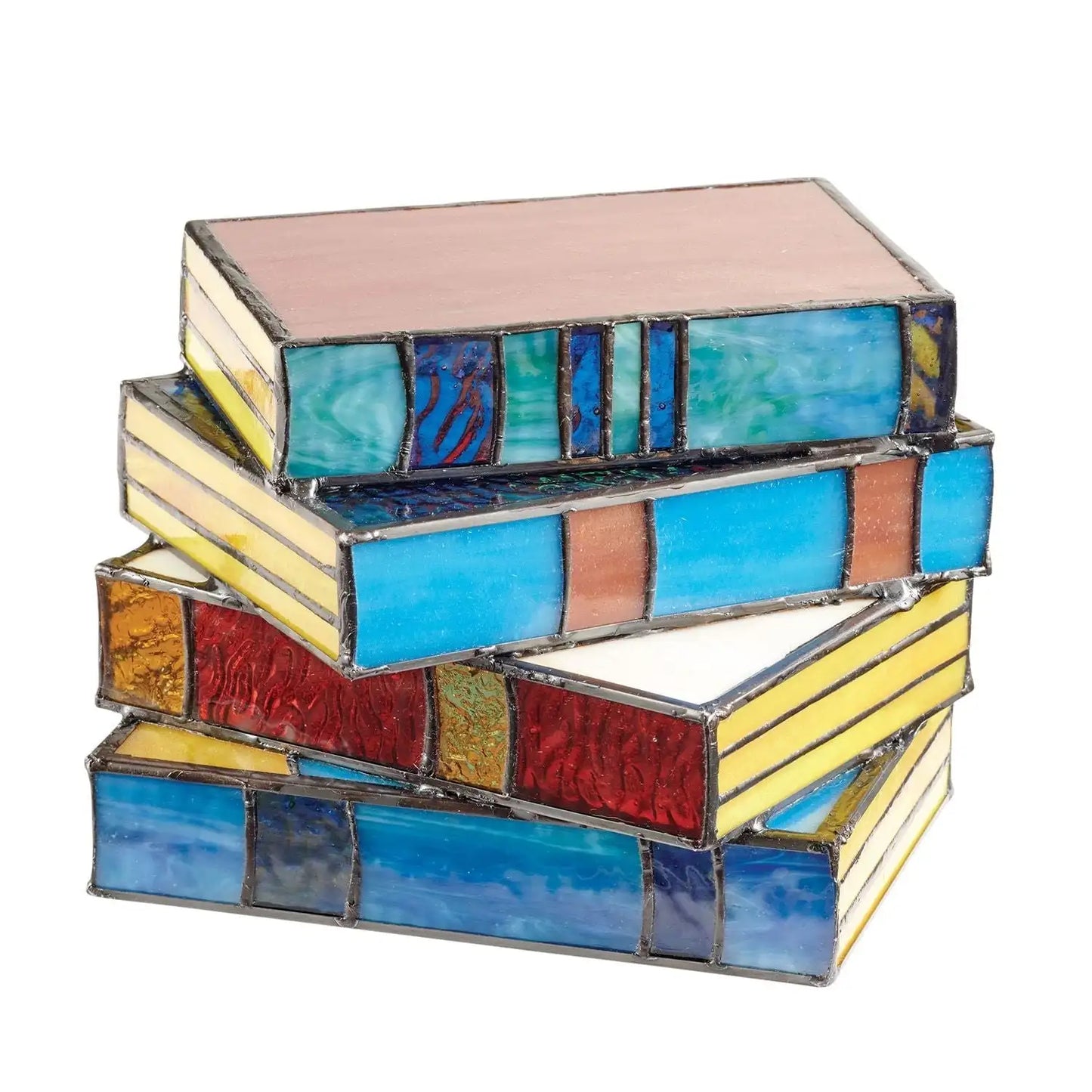 Handmade Night Light – Colorful Open Book Design for Bedroom - view 3