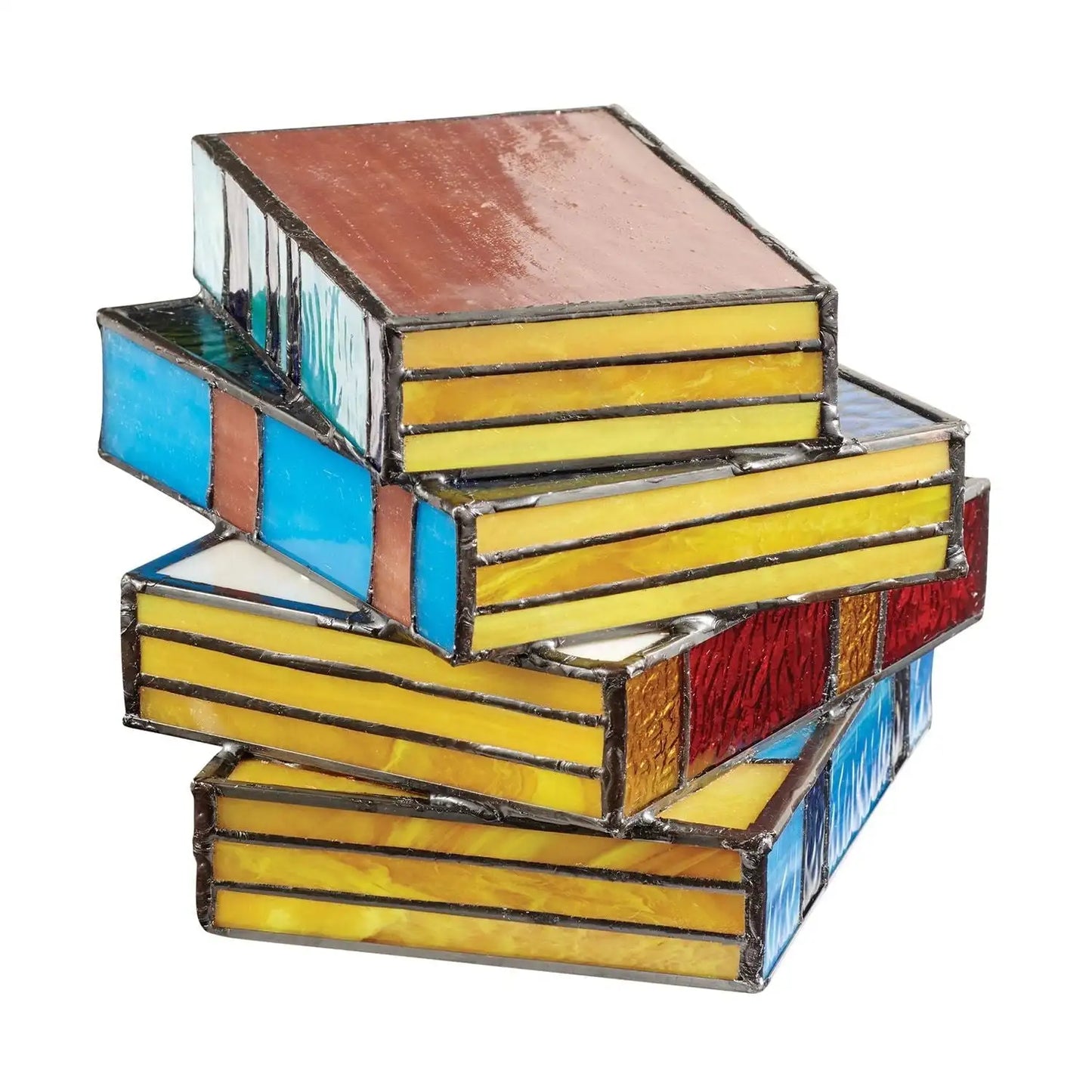 Handmade Night Light – Colorful Open Book Design for Bedroom - view 4