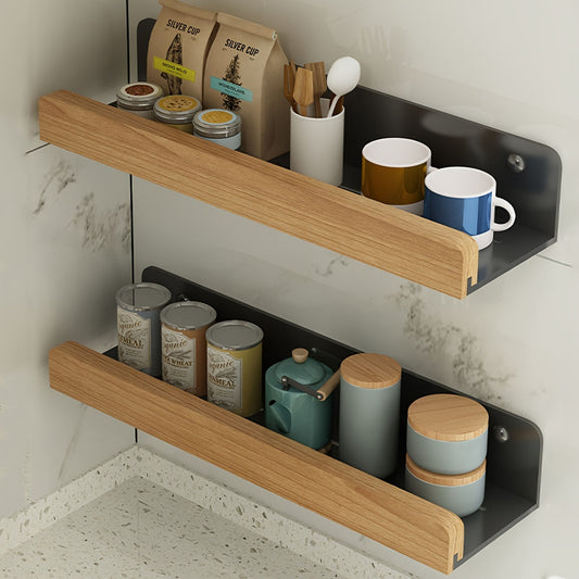 No-Drill Bathroom Wall Shelf for Shampoo and Cosmetics - view 2