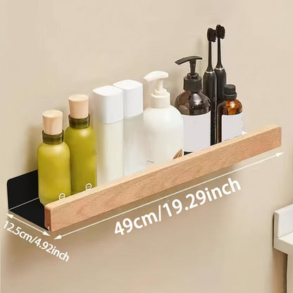 No-Drill Bathroom Wall Shelf for Shampoo and Cosmetics - view 6