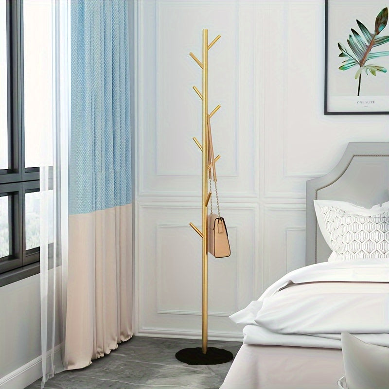 Metal Clothing Rack – Modern Design, Space-Saving and Multifunctional for Entryway, Living Room, or Guest Room – view 7