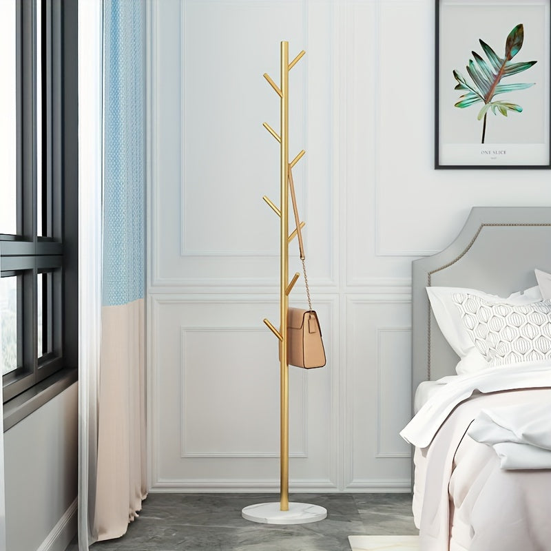 Metal Clothing Rack – Modern Design, Space-Saving and Multifunctional for Entryway, Living Room, or Guest Room
