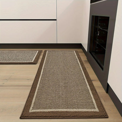 Textured Kitchen Mat with Non-Slip Backing for Home Use - view 3