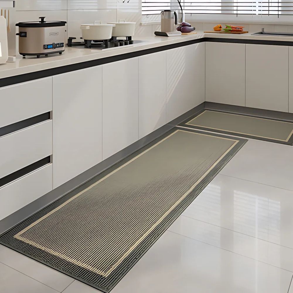Textured Kitchen Mat with Non-Slip Backing for Home Use - view 6