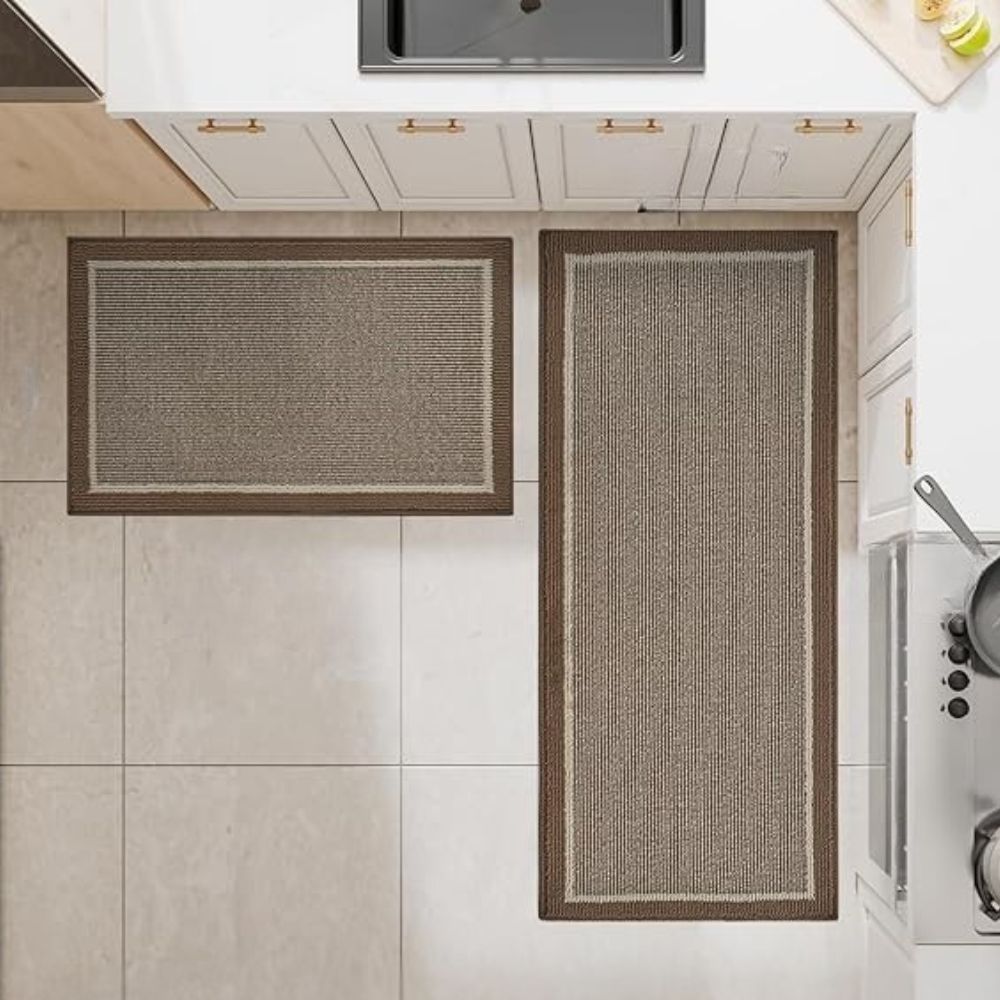Textured Kitchen Mat with Non-Slip Backing for Home Use - view 9