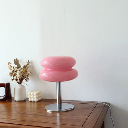 Cordless Dimmable Table Lamp in White, Bauhaus Style - view 3