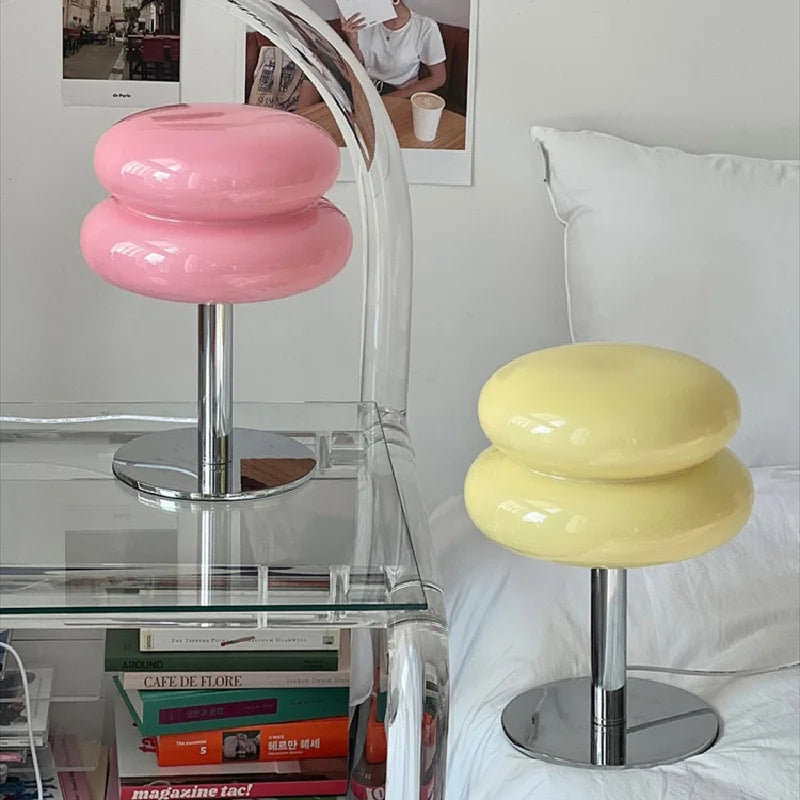 Cordless Dimmable Table Lamp in White, Bauhaus Style - view 6