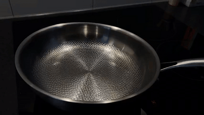 Hammered 28 cm Frying Pan - Induction, Gas, and Oven Safe - view 3