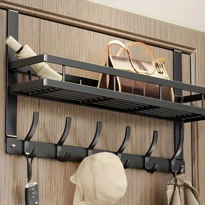 Over-Door Storage Rack – No-Drill Design for Bedroom or Bathroom - view 9