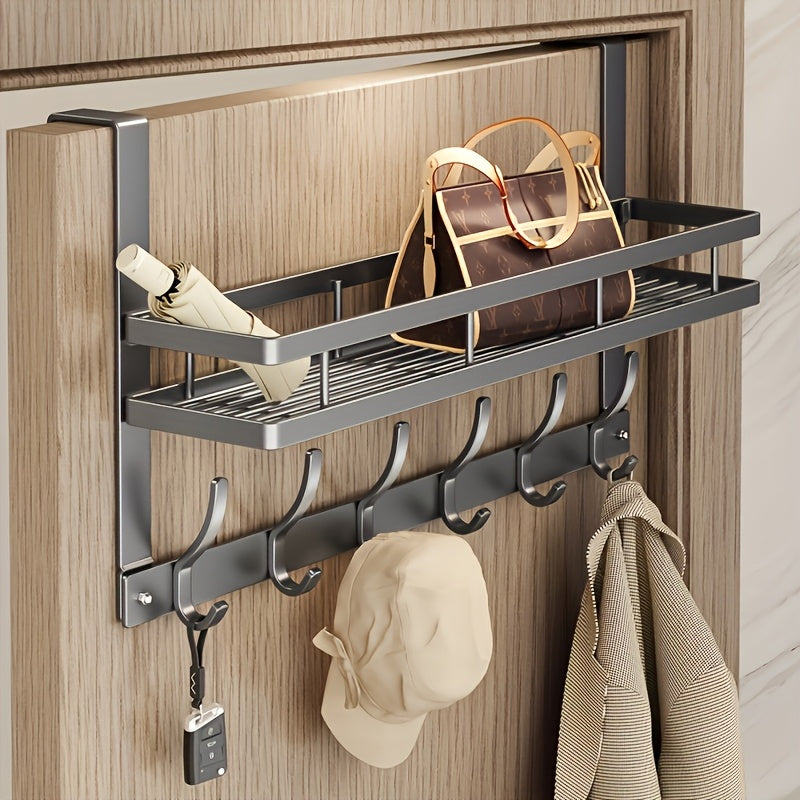 Over-Door Storage Rack – No-Drill Design for Bedroom or Bathroom - view 5