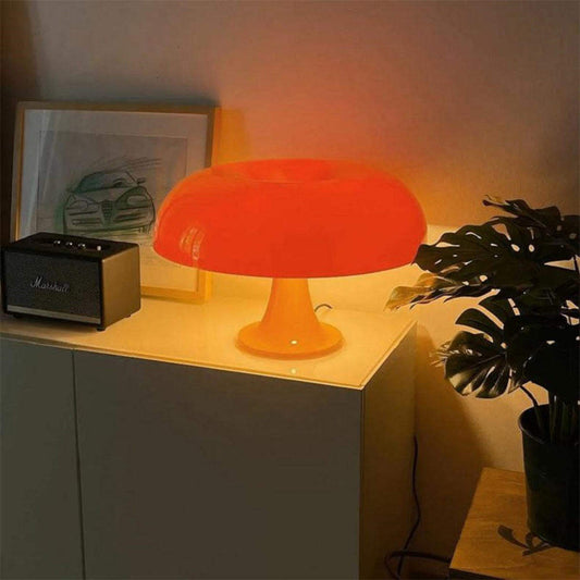 Dimmable Retro Mushroom Table Lamp for Living Room or Bedroom - view 2