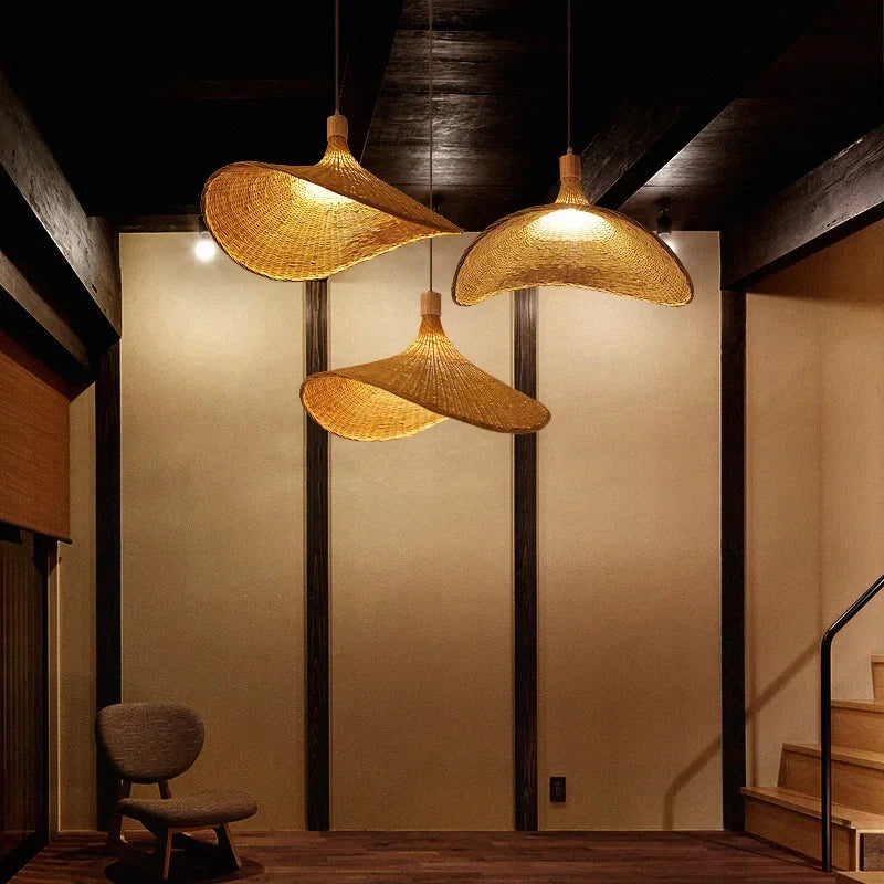 Bohemian Pendant Lamp – Woven Design for Dining and Living Rooms - view 5