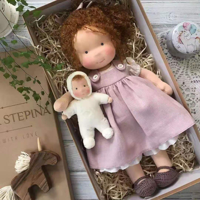 Handmade Waldorf Doll for Creative Play, Ages 3+ - view 16