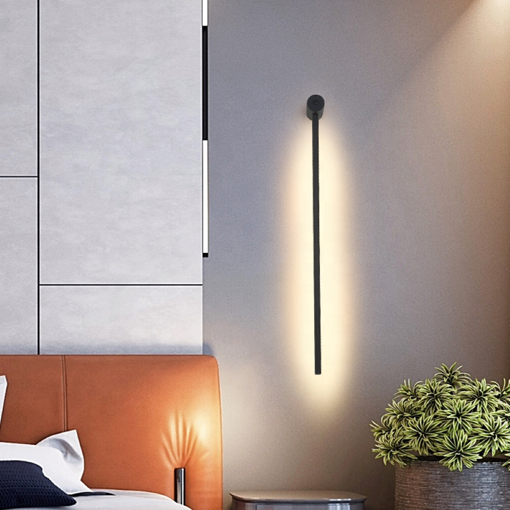 Slim LED Wall Lamp – White, for Modern or Scandinavian Interiors - view 3