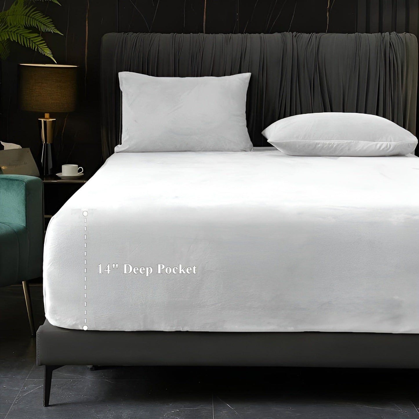 Beige Sheet Set - Soft and Cozy for the Bedroom - view 5