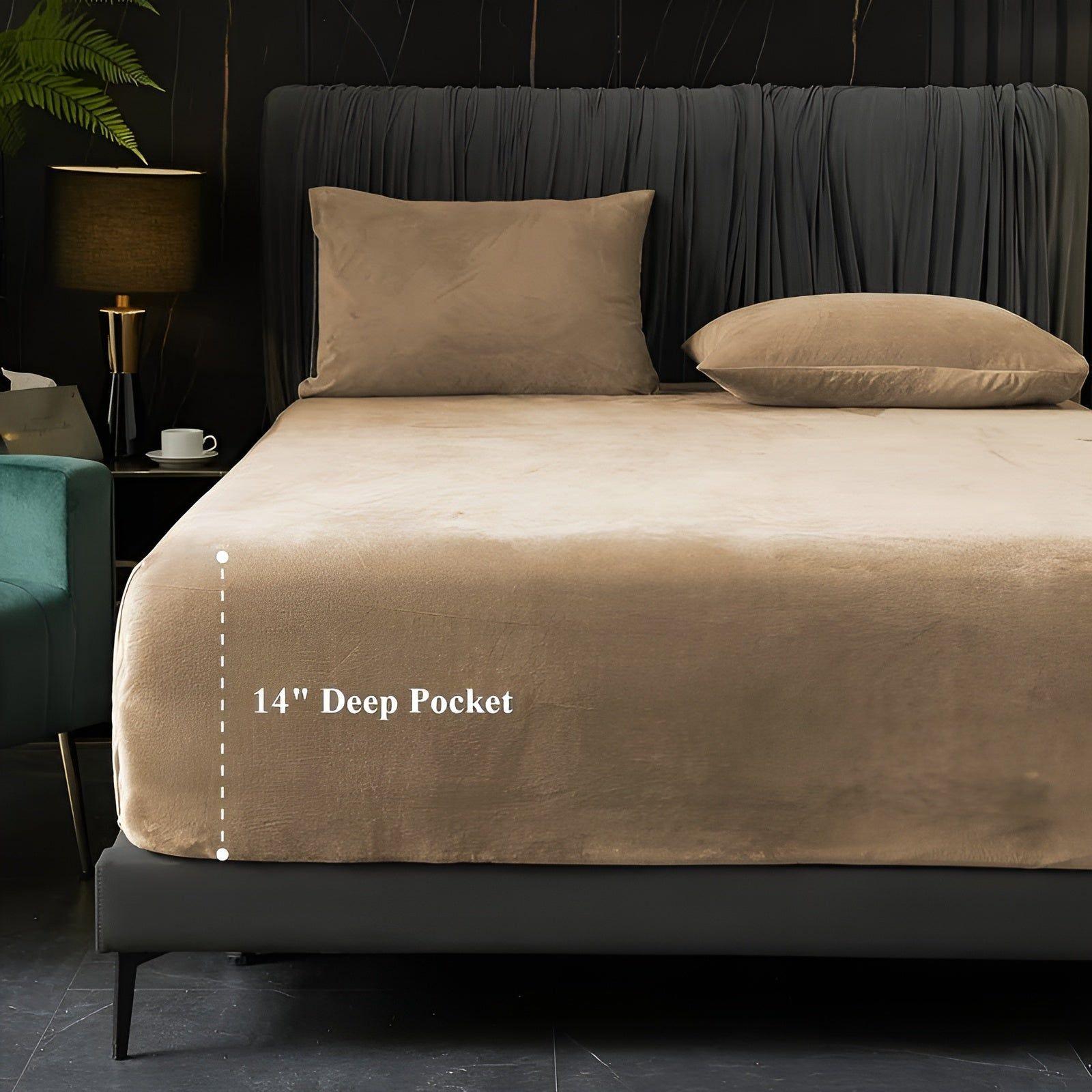 Beige Sheet Set - Soft and Cozy for the Bedroom - view 6