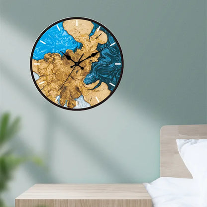 Transparent Wall Clock – Minimalist Design for Living Room or Office - view 3