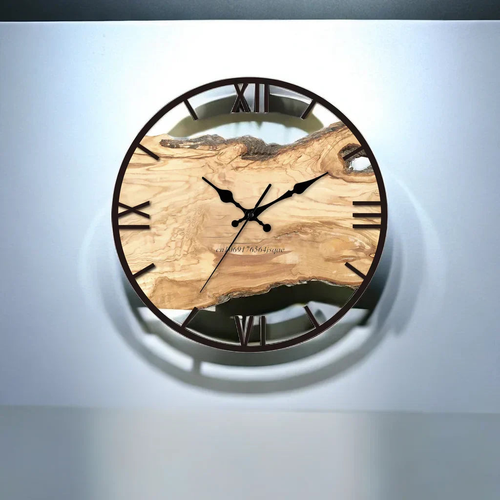 Transparent Wall Clock – Minimalist Design for Living Room or Office - view 6