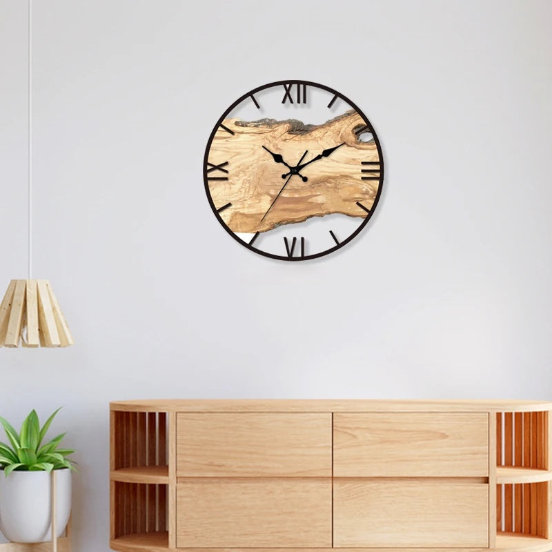 Transparent Wall Clock – Minimalist Design for Living Room or Office - view 4