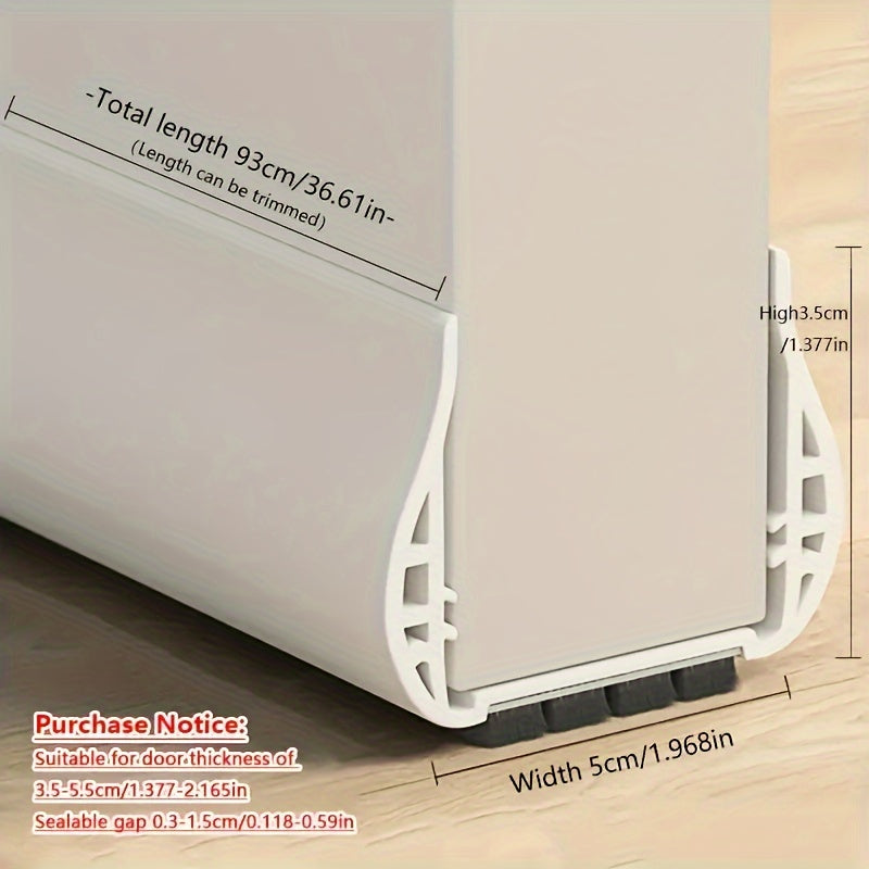 Door Stopper – Adjustable Gray Polyester for Energy-Efficient Insulation and Sound Protection in the Home – view 4
