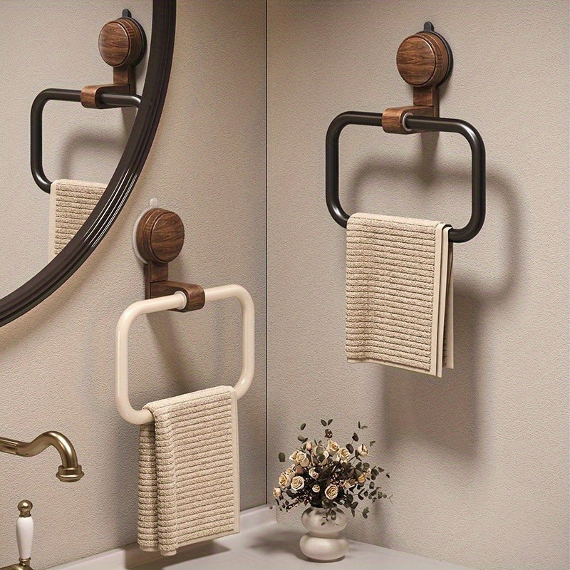 Elegant Rectangular Towel Holder for Modern Bathrooms