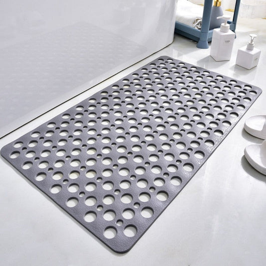 Anti-Slip Shower Mat with Perforated Design for Bathroom Safety