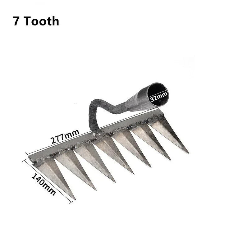 Stainless Steel Weed Remover with Ergonomic Handle for Easy Gardening – view 3
