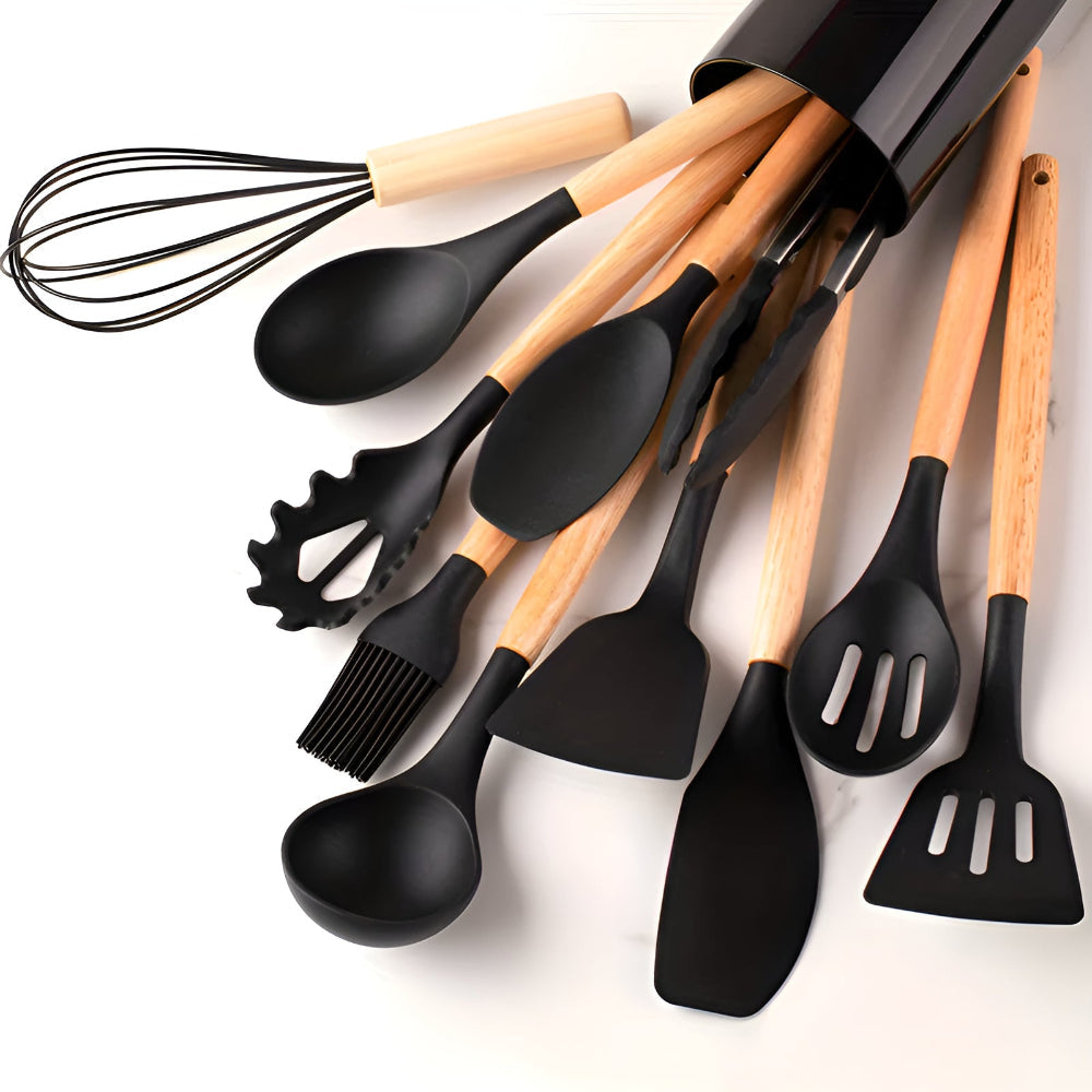 Heat-Resistant Kitchen Utensil Set for Everyday Cooking - view 4