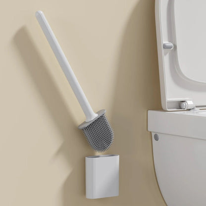 Toilet Brush with Wall Holder and Flexible Brush Head - view 10