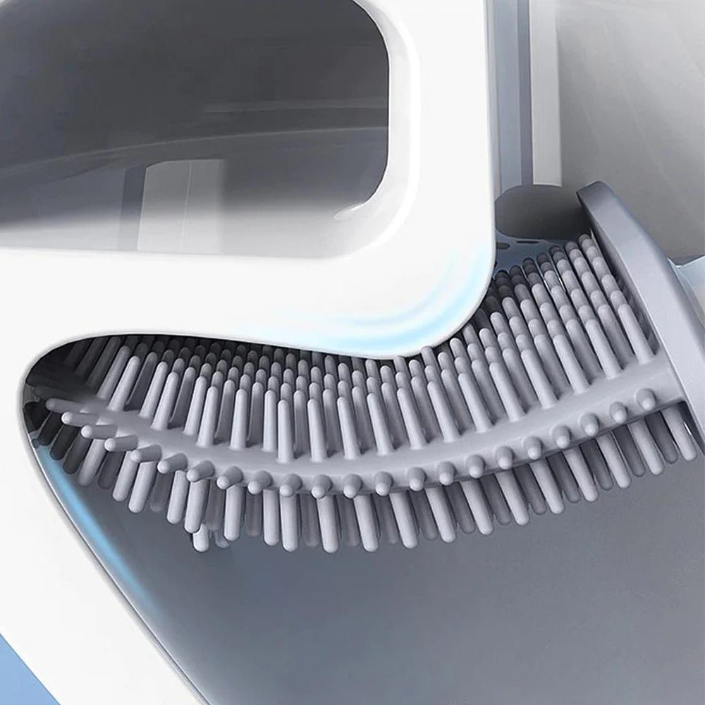 Toilet Brush with Wall Holder and Flexible Brush Head - view 6