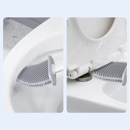 Toilet Brush with Wall Holder and Flexible Brush Head - view 5