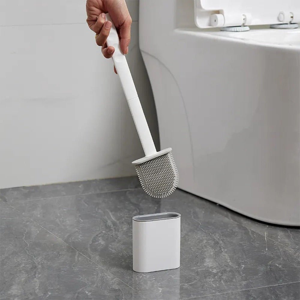 Toilet Brush with Wall Holder and Flexible Brush Head - view 8