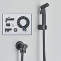 Stainless Steel Bidet Hand Shower with 1.2m Hose for Bathroom Hygiene