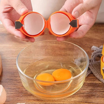 Egg Shell Opener Set of 2 for Quick, Mess-Free Breakfast Prep