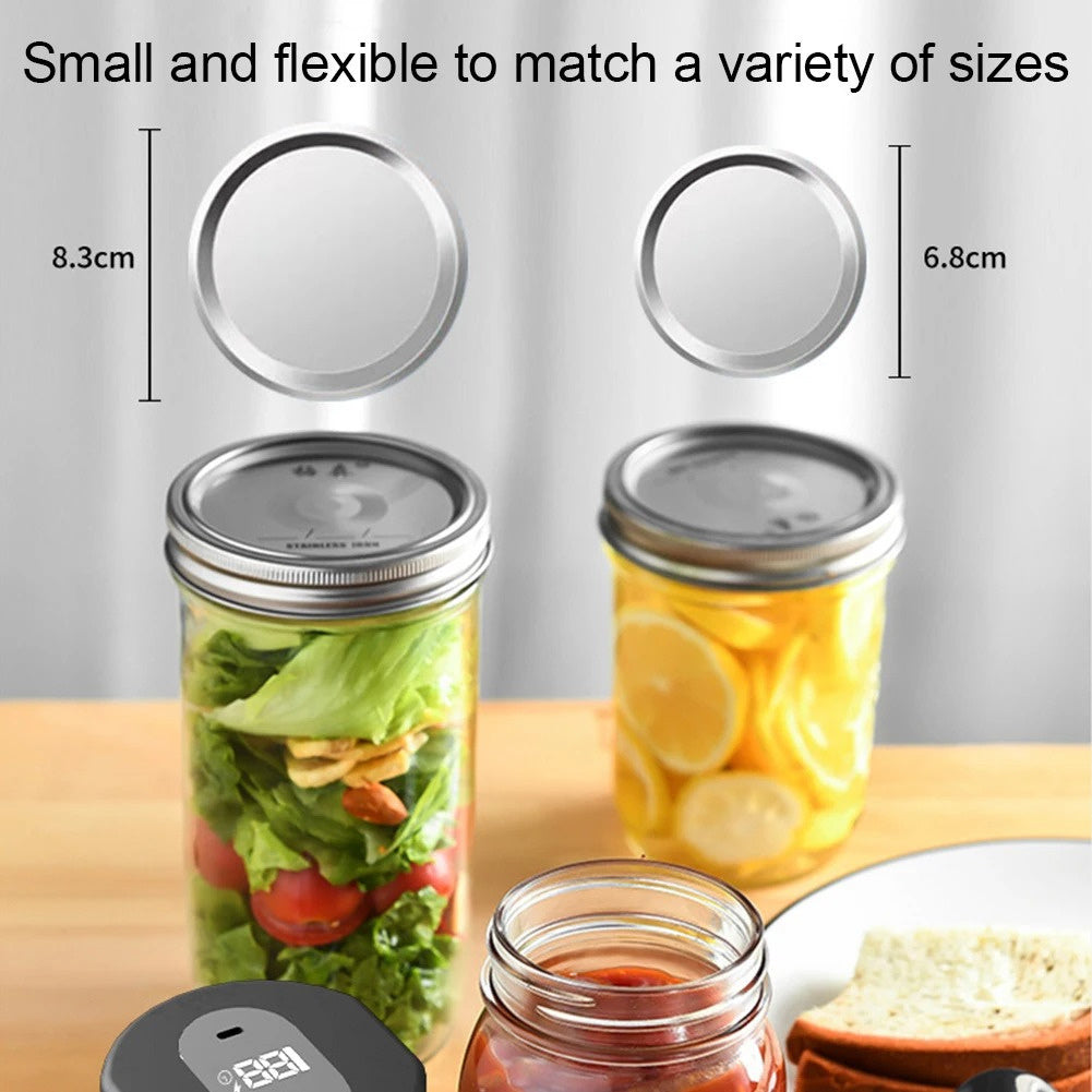 Electric Mason Jar Vacuum Sealer for Food Storage at Home or Camping - view 4