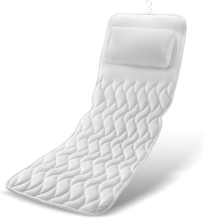 Ergonomic Soft Bath Pillow for Head and Neck Support