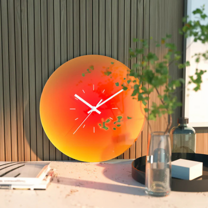 Modern Silent Wall Clock for Living Room or Bedroom