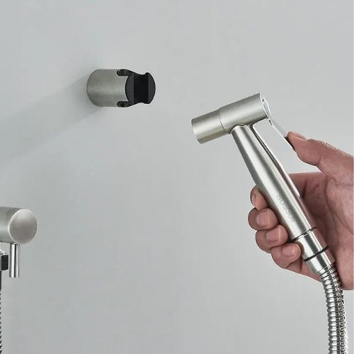 Bidet Hand Shower with Flexible Hose for Bathroom Hygiene - view 3