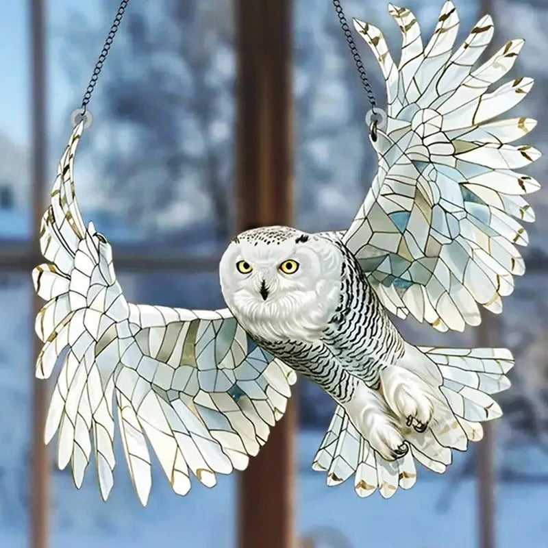 Hummingbird Glass Sun Catcher for Window or Garden Decor – view 3
