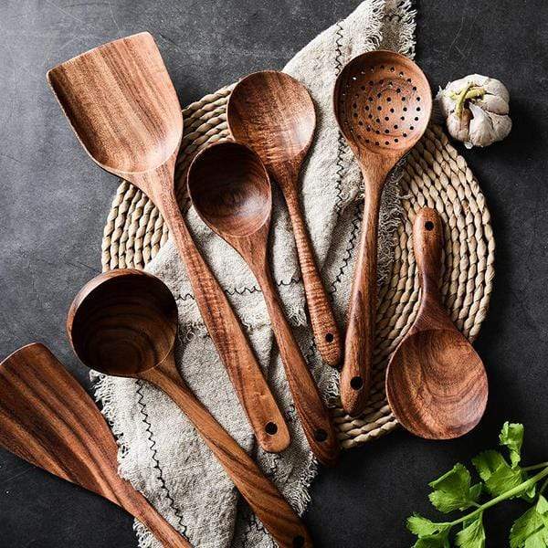 Kitchen Utensil Set - Gentle on Non-Stick Pans for Everyday Cooking - view 3