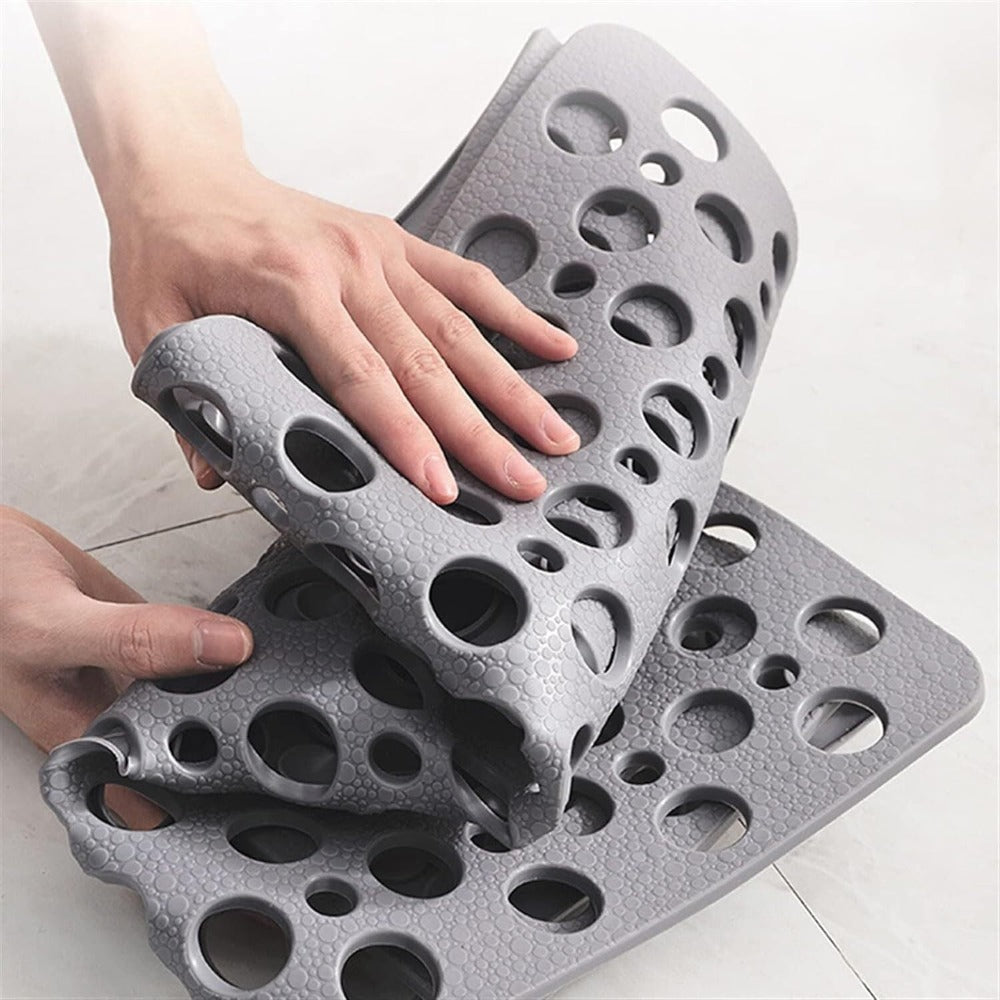 Anti-Slip Shower Mat with Perforated Design for Bathroom Safety - view 6