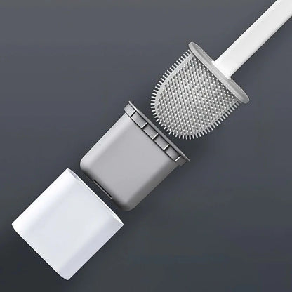 Flexible Toilet Brush with Wall Holder for Thorough Cleaning - view 9