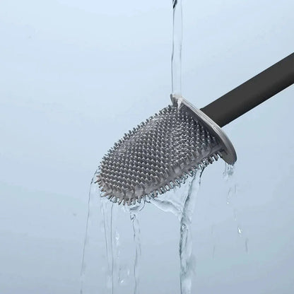 Flexible Toilet Brush with Wall Holder for Thorough Cleaning - view 8