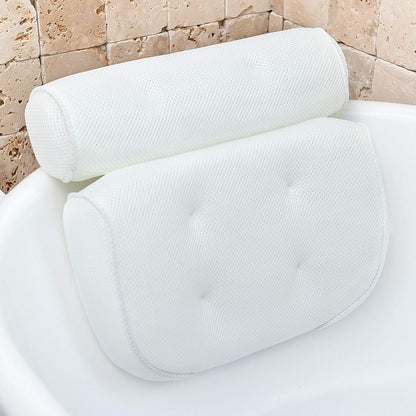 Ergonomic Double-Padded Bath Pillow with Anti-Slip Design - view 4