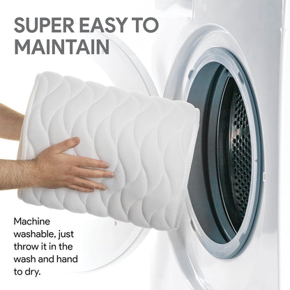 Ergonomic Soft Bath Pillow for Head and Neck Support - view 5