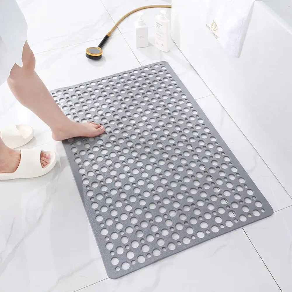 Anti-Slip Shower Mat with Perforated Design for Bathroom Safety - view 3