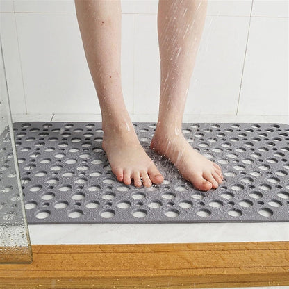 Anti-Slip Shower Mat with Perforated Design for Bathroom Safety - view 2