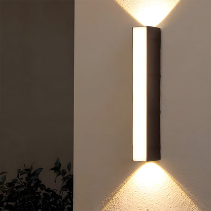 Modern Outdoor LED Wall Light for Garden, Terrace, or Entrance