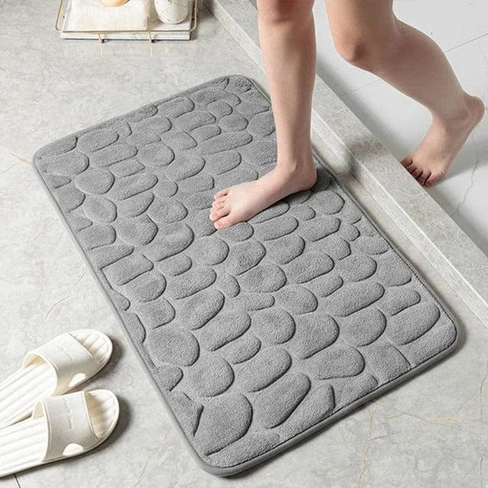 Anti-Slip Shower Mat in White for Bathroom Safety - view 4